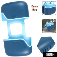 Drain Bag Draining Bracket Sponge Storage Rack Plastic Storage Holder (1 Pc) - justgrabit.in | Just Grab It