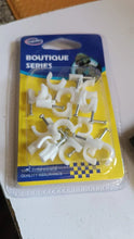Wire Wall Clips, Plastic Cable Clips Round Wire Pins with Steel Nail (20 Pcs Set) - Justgrabit Inc.