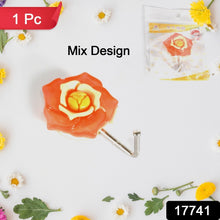 Multipurpose Mix Design Self Adhesive Wall Hooks Load Capacity Up to 1 Kg (Mix Design \ 1 Pc) - Justgrabit Inc.