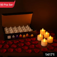 Flameless LED Tealight Candles, Diwali (50 Pc) - Justgrabit Inc.