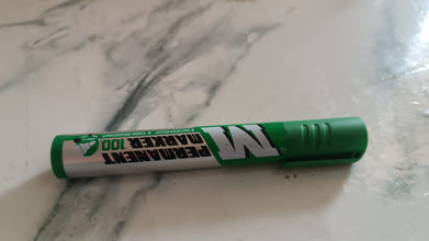 Permanent Green Ink Marker (1 Pc) - justgrabit.in | Just Grab It