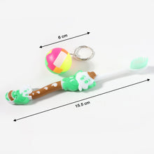 Kids Toothbrush and Ball Keychain Toy Set - justgrabit.in | Just Grab It