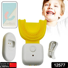 Ultrasonic Electric Toothbrush U Shaped Automatic Toothbrushes for Teeth Whitening Rechargeable, Waterproof Training Toothbrushes for Kids Children's (1 Pc) - Justgrabit Inc.