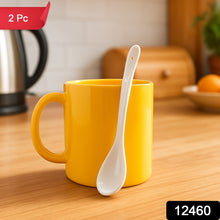 Elegant Plastic Mug with Matching Spoon - justgrabit.in | Just Grab It