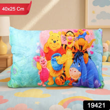 Soft Plush Cartoon Character Kids Pillow (40 x 25 Cm / 1 Pc) - justgrabit.in | Just Grab It