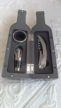 Premium Wine Bottle Shape Bar Accessory Gift Set - justgrabit.in | Just Grab It