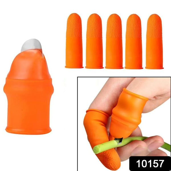 Thumb Knife 4 Finger Cutter Kitchen Knife Set (Set of 1) - justgrabit.in | Just Grab It