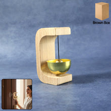 Zen Bell for Meditation with Wooden Stand (1 Pc) - justgrabit.in | Just Grab It