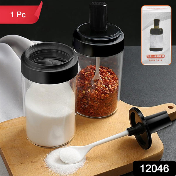 Spice Box Glass Jars Multipurpose Masala Seasoning Box Set (1 Pc) - justgrabit.in | Just Grab It