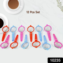 Plastic Multipurpose Tea and Coffee Strainer (Pack of 12 Pcs) - justgrabit.in | Just Grab It