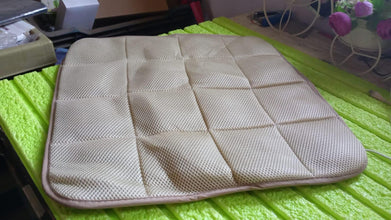 Square Shaped Bamboo Charcoal Filled Car Auto Seat Cushion Mat Cover - Justgrabit Inc.