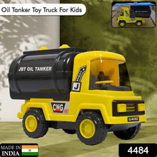 Big Heavy Duty Unbreakable Toy Truck with Sound | Friction Powered Oil - Water Tanker - justgrabit.in | Just Grab It