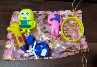 5Pc Toy Combo Kids Best Gift Set Combo Attractive & Unique Toy Combo 5Pc Colorful Toy Combo With Potli Bag - Justgrabit Inc.