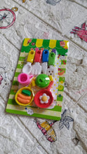 Fancy & Stylish Mini Erasers for Kids (8 Pc Set) - Fun Designs, Party Favors - Justgrabit Inc.