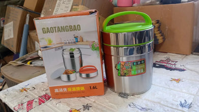 LEAK - PROOF THERMOS FLASK FOR HOT FOOD, WARM SOUP CUP, VACUUM INSULATED LUNCH BOX, FOOD BOX FOR THERMAL CONTAINER FOR FOOD STAINLESS STEEL (1.6 L) - justgrabit.in | Just Grab It