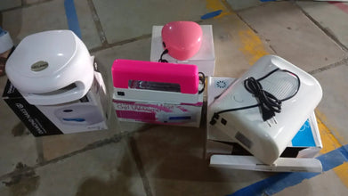 LED UV Lamp Nail Dryer Gel Nail Lamp Nail Polish Curing Lamp (1 Pc / Mix Design) - justgrabit.in | Just Grab It
