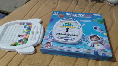 Space Rocket Magnetic Painting Board for Kids - justgrabit.in | Just Grab It
