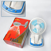 PORTABLE LED LIGHT WITH MINI FAN - YJ 5570 (Battery Not Include) - Justgrabit Inc.