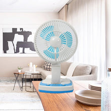 PORTABLE LED LIGHT WITH MINI FAN - YJ 5570 (Battery Not Include) - Justgrabit Inc.