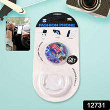 Fashion design mobile phone holder smart phone bracket, Phone Stand & car mount flowers pasley - justgrabit.in | Just Grab It