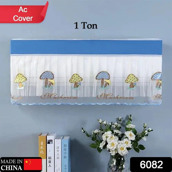 Folding Split AC Dust Cover – Washable, Dustproof (1 Pc, approx 1 Ton) - Justgrabit Inc.