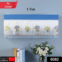 Folding Split AC Dust Cover – Washable, Dustproof (1 Pc, approx 1 Ton) - Justgrabit Inc.
