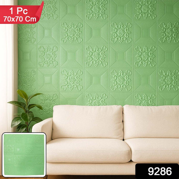 Wallpaper 3D Foam Wallpaper Sticker Panels (70 x 70 Cm / 1 Pc) - justgrabit.in | Just Grab It