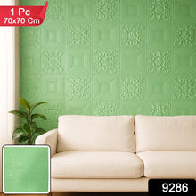 Wallpaper 3D Foam Wallpaper Sticker Panels (70 x 70 Cm / 1 Pc) - justgrabit.in | Just Grab It
