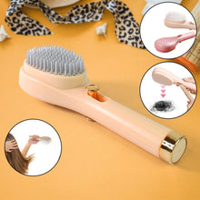 Self - Cleaning Anti - Static Massage Comb (1 Pc) - justgrabit.in | Just Grab It