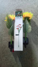 2 Pc Outdoor Solar Sunflower Lights Intelligent Light Control Waterproof Garden Landscape Stake Light - Justgrabit Inc.