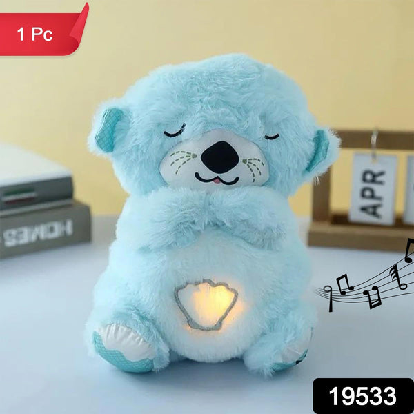 Soft Plush Musical Teddy Bear Toy with LED Light (1 Pc) - justgrabit.in | Just Grab It