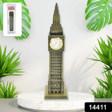Big Ben London Clock Tower Miniature Metal Statue - Elegant Home Decor and Perfect Gifting Option - Justgrabit Inc.