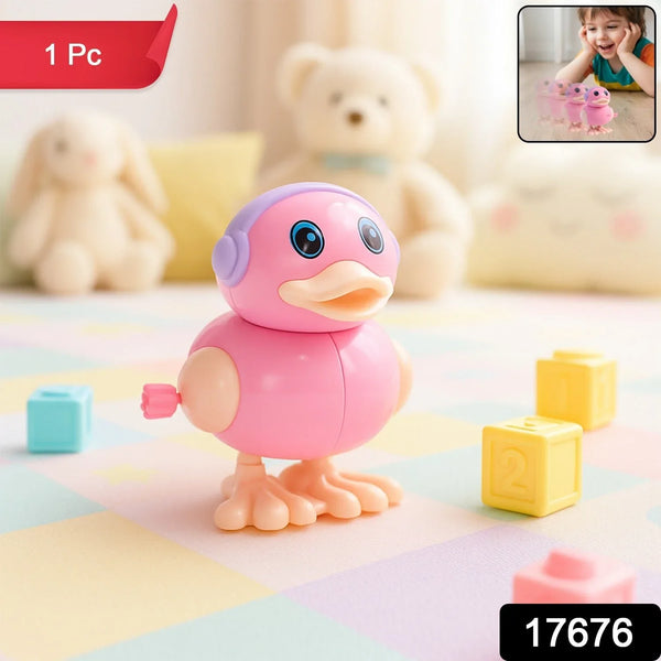 Cute Wind - Up Walking Duck Toy for Kids (1 Pc) - justgrabit.in | Just Grab It
