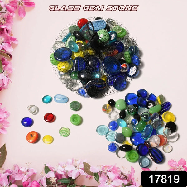Multi - Color Decorative Stone for Garden / Lawn / Aquarium Fish Tank Gravel / Flower Pots Decoration Pebbles for Fish Bowl & All Purpose Attractive Stone Set - justgrabit.in | Just Grab It