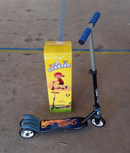 Basic Kids Ride On Leg Push Scooter for Boys and Girls (4 - 8 Years Old Kids) Foldable Scooter Cycle with Height Adjustment for Boys and Girls Multicolor (1 Pc / 3 Wheel)  - Justgrabit Inc.