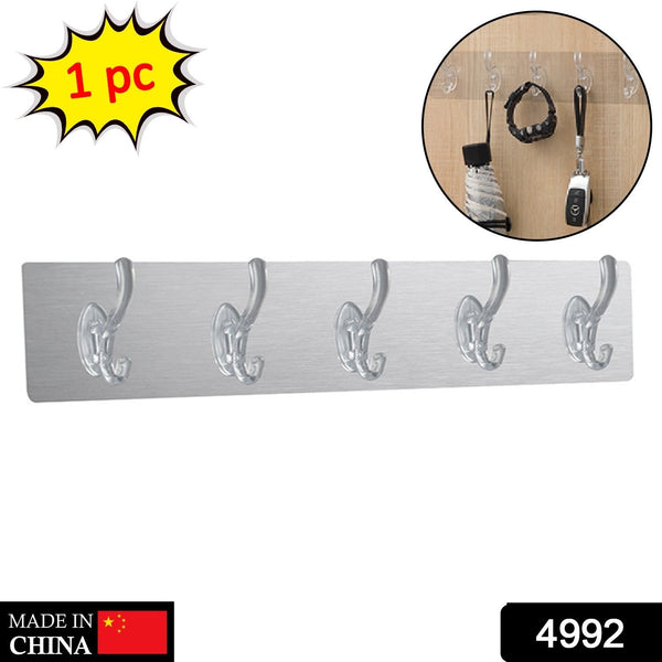 Adhesive Transparent Heavy Duty Wall Hook - justgrabit.in | Just Grab It