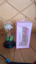 LED Light - Up Eternal Rose with Butterfly in Transparent Dome (1 Pc / Battery not Included) - Justgrabit Inc.