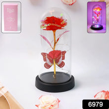 Elegant LED Eternal Rose in Plastic Dome (1 Pc / Battery Not included) - Justgrabit Inc.