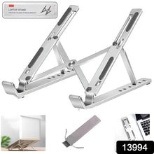 Home Foldable Height Adjustable Laptop Stand (1 Pc) - justgrabit.in | Just Grab It