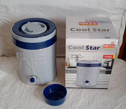 Insulated Water Jug with Tap (5000ml): Leakproof, Travel Cooler - Justgrabit Inc.