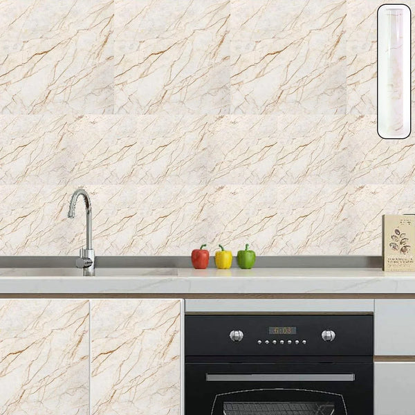 Self - Adhesive Waterproof Wallpaper Roll 40 cm x 10 m - (1 Pc) - justgrabit.in | Just Grab It