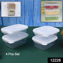Food Storage Containers - Microwave (4 Pc/400ml) - justgrabit.in | Just Grab It