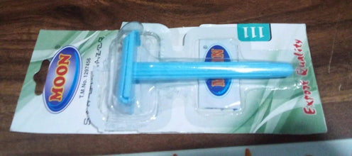 Shaving Razor For Men Plastic Grip Handle - justgrabit.in | Just Grab It