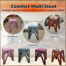 Supermom Comfort Multi - Purpose Folding Stool (18 Inch) - Justgrabit Inc.