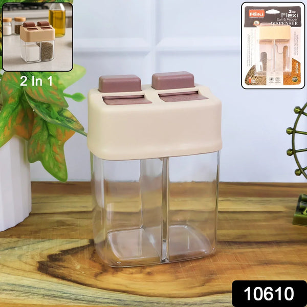 Ritu Premium 2 - in - 1 Salt and Pepper Dispenser - Justgrabit Inc.