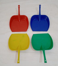 Dustpan with Long Handle, Dust Collection Dust Pan Tray for Kitchen, Home, Office, Bathroom Etc, Supdi (1 Pc / Multicolor ) - Justgrabit Inc.