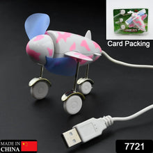 Plane Shape Usb Plane Unique Design Fan Energy Saving Fan For laptop & Computer Desktop Fan - justgrabit.in | Just Grab It