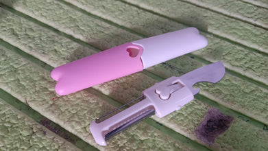 2 in 1 Knife, Multifunctional peeler fruit knife (1 Pc / Loose) - justgrabit.in | Just Grab It