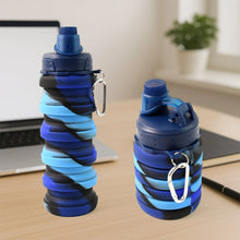 Silicone Foldable Water Bottle (1 Pc / 24 cm Foldable / 500 ML) - justgrabit.in | Just Grab It