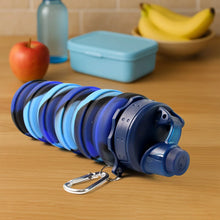 Silicone Foldable Water Bottle (1 Pc / 24 cm Foldable / 500 ML) - justgrabit.in | Just Grab It